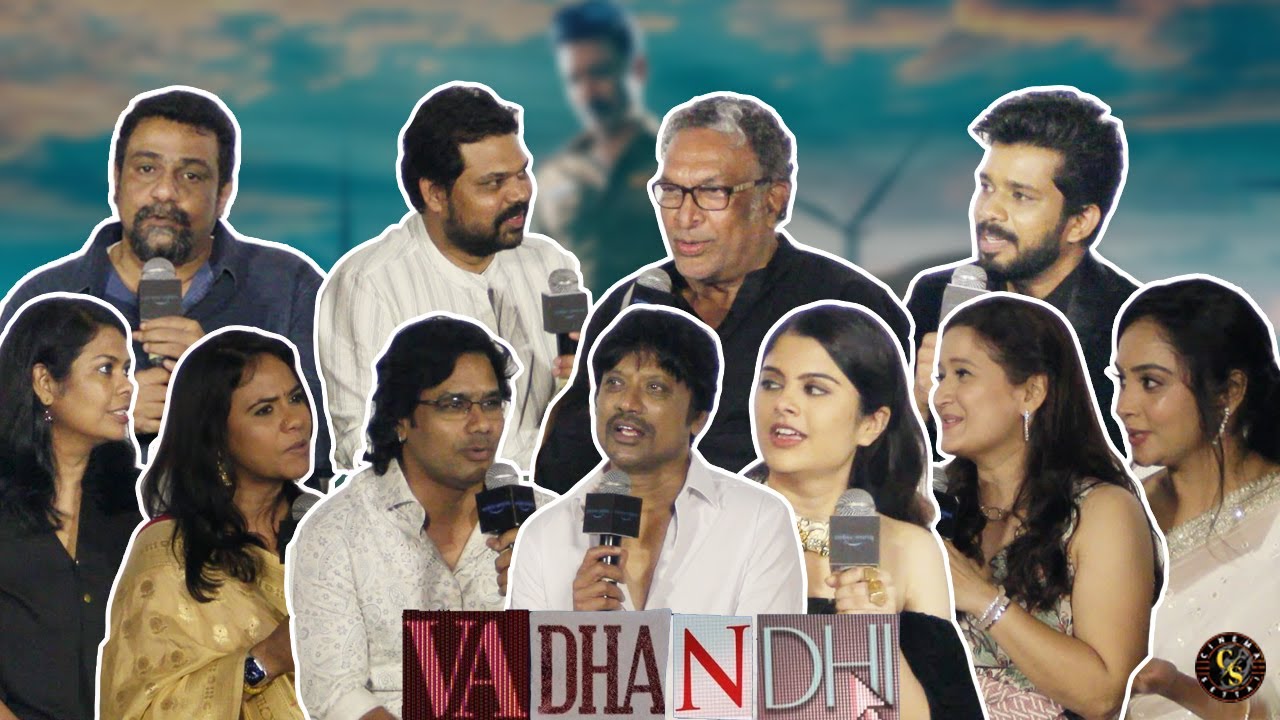 Vadhandhi Series Trailer Launch Sj Surya Nassar Andrew Louis Laila Sanjana Amazon 