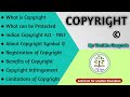 Copyright ipr    copyright infringement  indian copyright act 1957  by tanisha gangrade