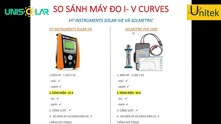 Bảng so sánh thông số pv năm 2024