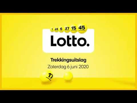 Lotto Trekking 4 April 2021 Lotto Trekkingsuitslag 6 Juni 2020 Youtube