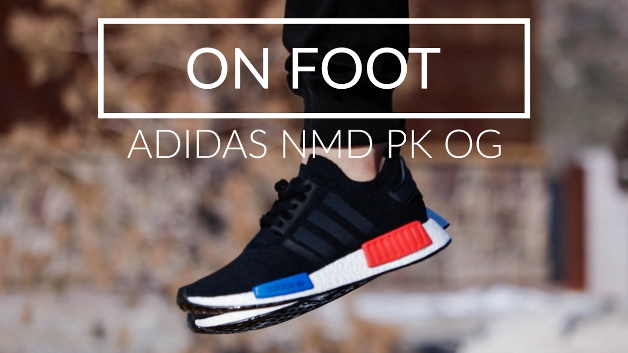 molino Tranquilizar tener ADIDAS NMD PK 'OG' ON FOOT - YouTube