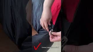 Famous How to zip the two-way double zipper of the sleeping bag? Wealth