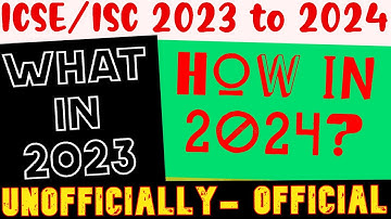 ICSE/ISC 2023 Board Copy Checking I What are Changes in ICSE/ISC 2024 Board? Expectation Vs Reality