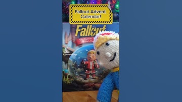 New Fallout Advent Calendar! #fallout #falloutadventcalendar #vaultboy #adventcalendar #christmas