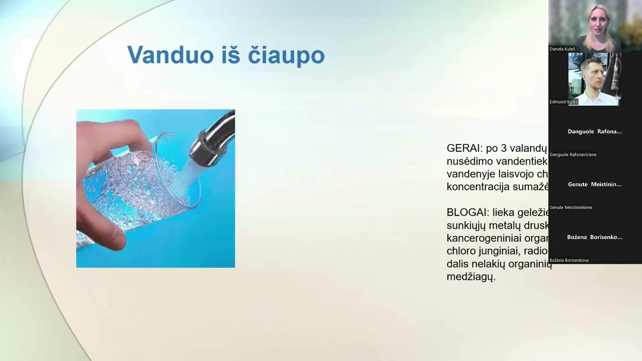 Vandens nauda organizmui