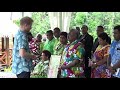The Duke of Sussex unveils plaque in Colo-i-Suva dedicated to the Queen's Commonwealth Canopy