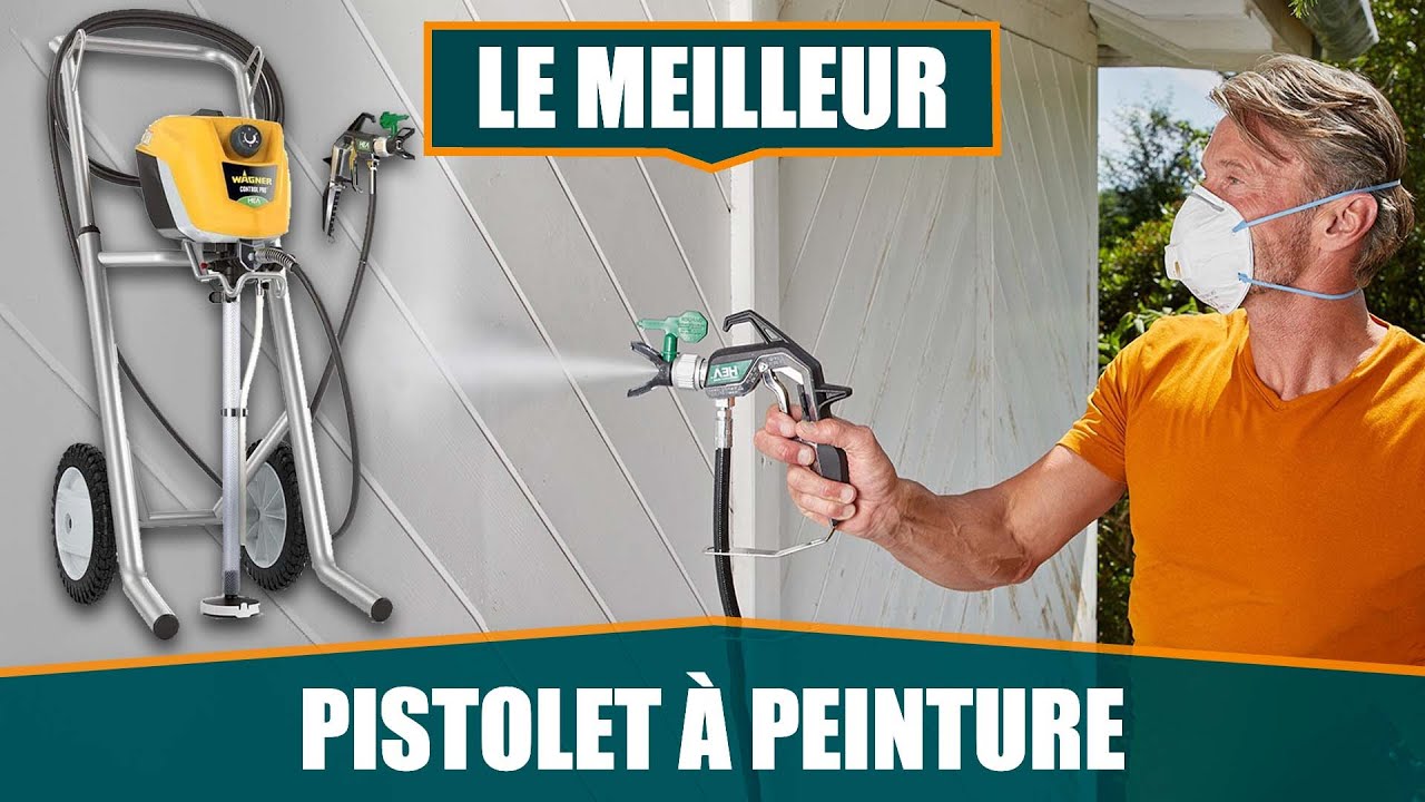 LE MEILLEUR PISTOLET À PEINTURE - WAGNER 350M 