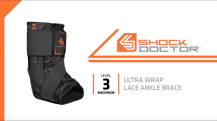 Shock Doctor – How to Fit Ultra Wrap Lace Ankle Brace (SD851)
