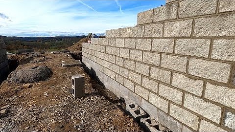 How To Lay A Split Face Block Wall