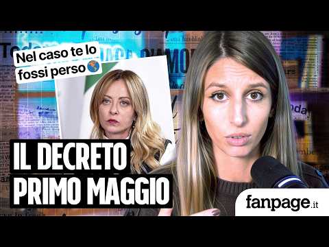 Il salario giusto nel nuovo decreto Lavoro di Meloni: ma gli stipendi in Italia rimangono fermi