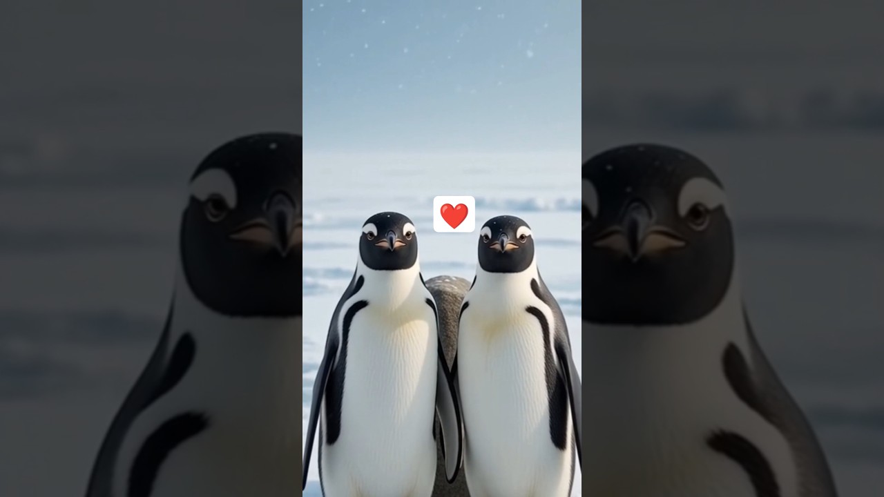 “Creator Ka Banaya Penguin Pyaar 🐧❤️ | Cute Animal Fact
