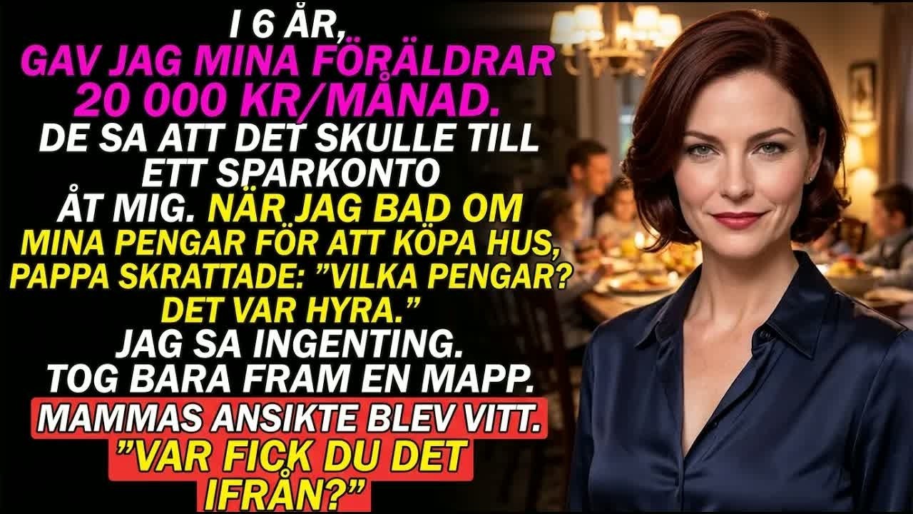 "Detta löser allt, Dale." Min mammas röst genom den tunna väggen. Jag trodde hon menade att jag stannade hemma. Det gjorde hon inte. Sex år skulle det ta mig att förstå. Jag var 22 när jag...