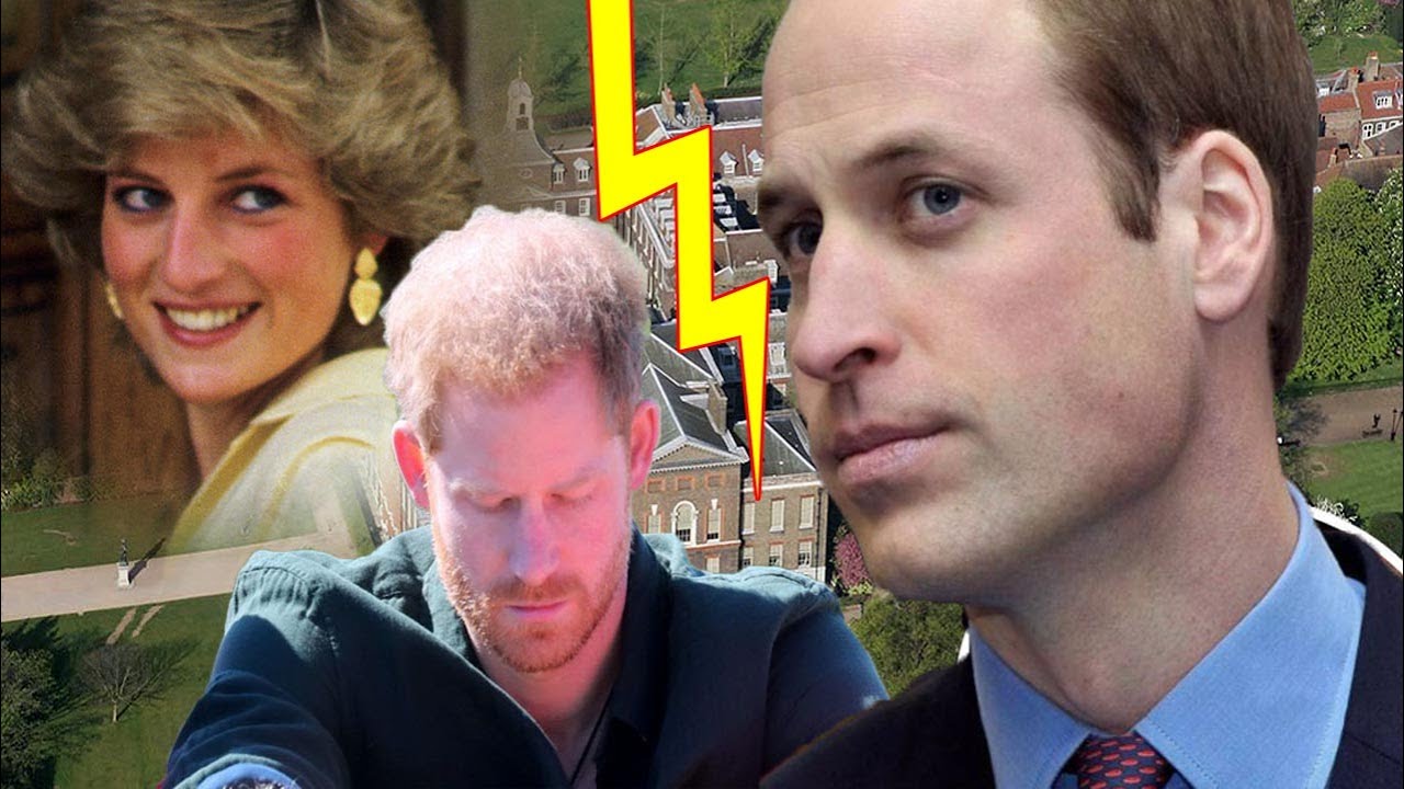 One Minute Ago! Prince William Throws Harry Out Of Kensington After An