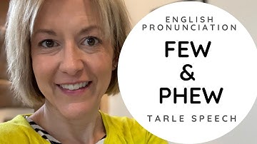 How to Pronounce FEW & PHEW - American English Homophone Pronunciation Lesson