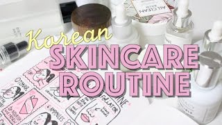 ☀️ 10 Step Korean Skincare Routine for Acne + Dry Skin 🌙