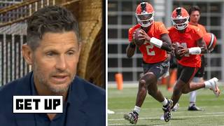GET UP | Dan: Browns' backup QB battle is wide open after Gabriel & Sanders both threw interceptions