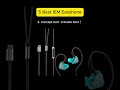✅Best IEM Earphone #shorts #shortsfeed