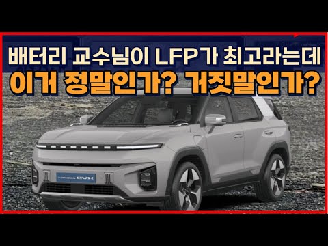 &amp;quot;배터리 교수님이 <strong>LFP가</strong> 최고라는데&amp;quot; 이거 정말인가? 거짓말인가?