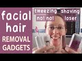 Removing Facial Hair - Plucking, Epilating & Shaving Your Face