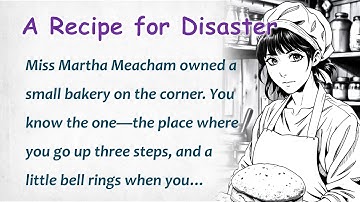 Improve Your English - Level 3 - B1 💥 Practice English | A Recipe for Disaster