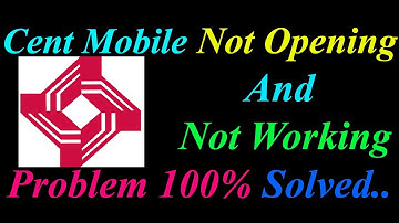 How to Fix Cent Mobile App  Not Opening  / Loading / Not Working Problem in Android Phone