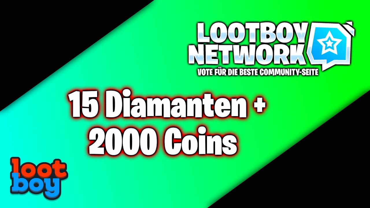 LootBoy VERLOSUNG (Wettbewerb) + 15 Diamanten Codes YouTube