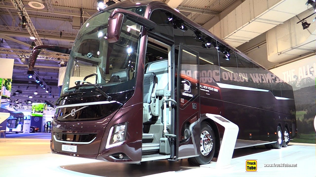 Download 2019 Volvo 9900 Bus Exterior and Interior