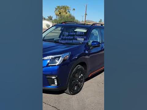 2023 Subaru Forester Sport, Sapphire Blue Pearl #sapphirebluepearl #