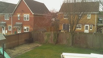 24 Hour - Timelapse from 03-04-2018 - Stoke-on-Trent - Using a Raspberry Pi