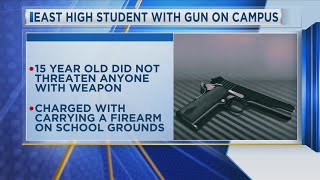 East High Student With Gun on Campus