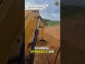 Excavator Loads Faster Because Hydraulic Power Increases #Excavator #Construction #HeavyEquipment