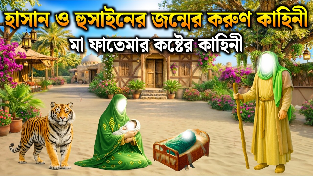 হাসান ও হুসাইনের জন্মের করুণ কাহিনী | হযরত ফাতিমা রাঃ এর জীবনী | ইসলামিক কাহিনী | Special History