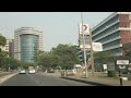 Accra City Tour. Some principal streets of Accra + Location of the National Cathedral Building Site.