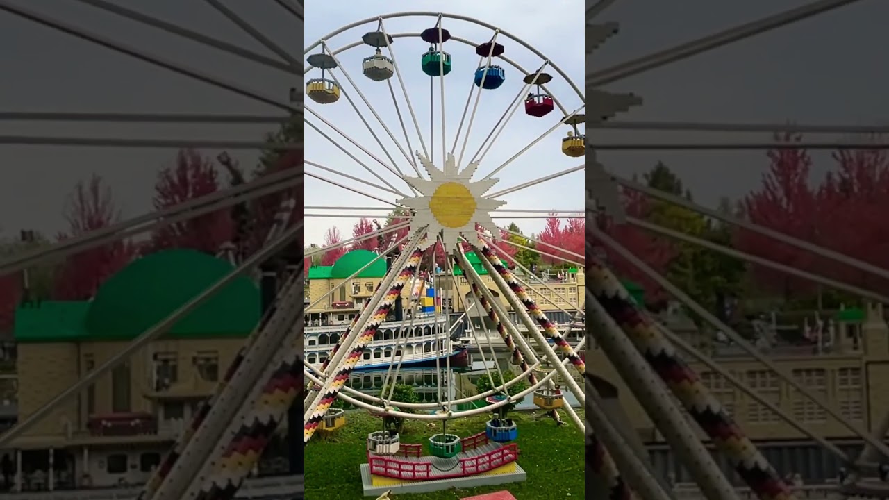 Amazing Ferris Wheel made with LEGO in Germany Legoland 