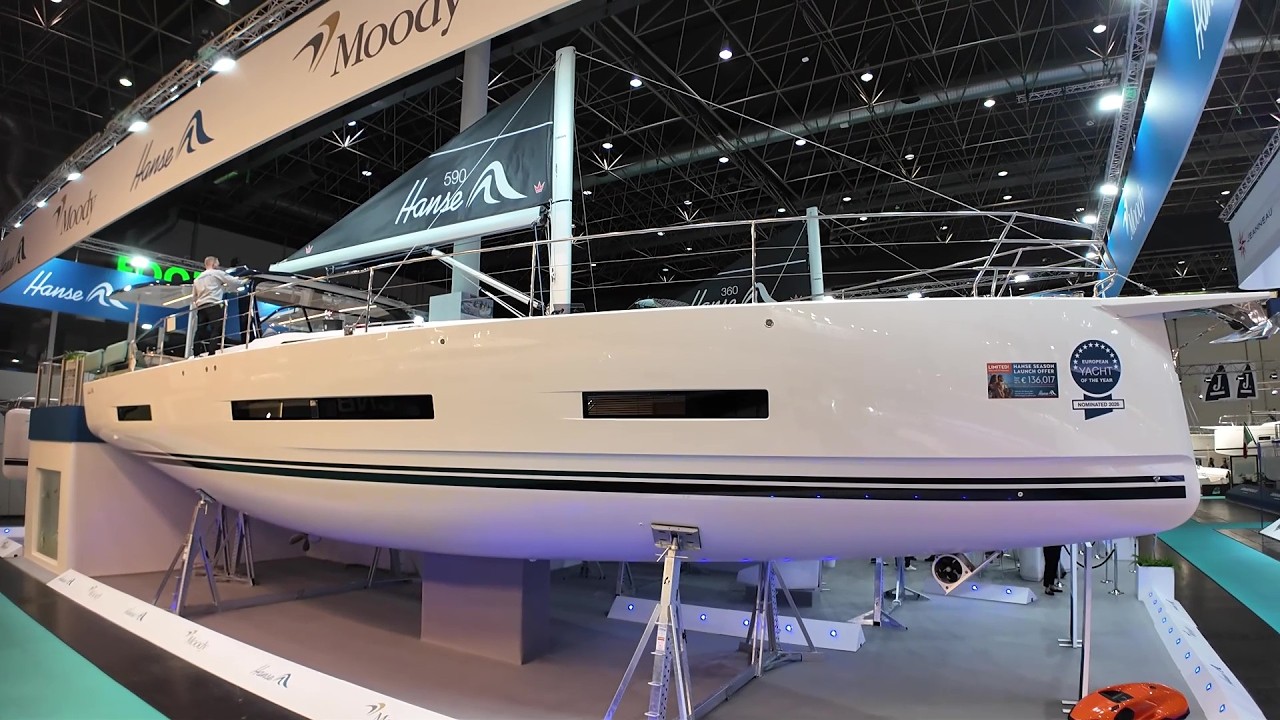 ⁣Full boat tour 2026 Hanse 590 sailing yacht