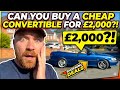 The Sun is Shining! Which £2k Convertible are YOU buying today?