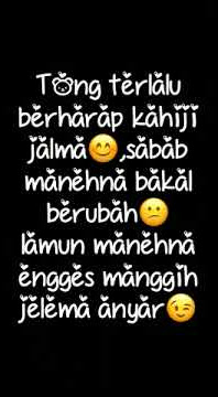 Story WA Bahasa Sunda