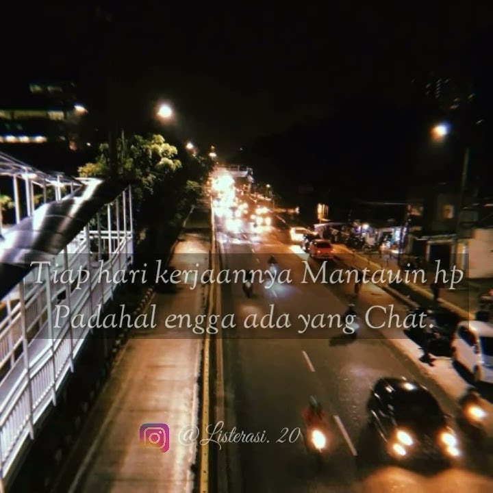 Sedih ketika lihat hp sepi