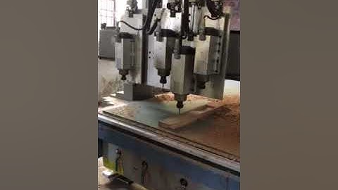 Máy cnc router 4 đầu độc lập Woodmaster