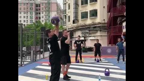 Kettlebell Snatch drill