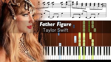 Taylor Swift - Father Figure - Piano Tutorial with Sheet Music