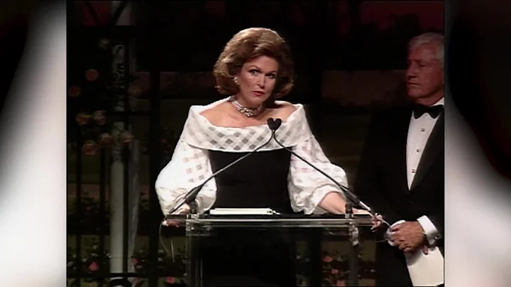 VIDEO: Phyllis George speaking during the 'First L...
