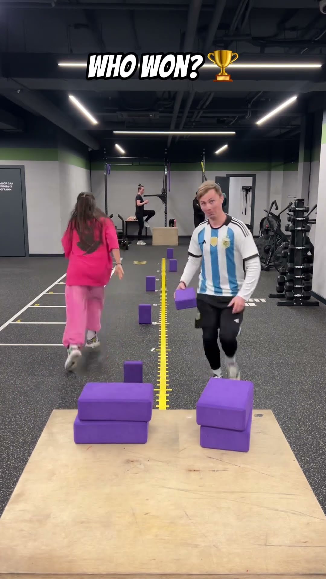 ❌? 5 FITNESS BRICKS VS RUNNERS | BOY OR GIRL?