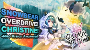 Final Fantasy Brave Exvius - Unit Reviews, Guides, Rotations - How to Use Christine!