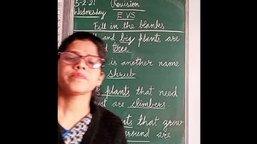 NCERT class 1 EVS chapter 15 My planet Earth .(Revision FILL IN THE BLANKS)