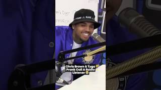 Chris Brown &amp; Tyga Prank Call A Radio Listener 😂