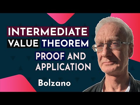 ਇੰਟਰਮੀਡੀਏਟ ਵੈਲਯੂ ਥਿਊਰਮ ਪਰੂਫ ਅਤੇ ਐਪਲੀਕੇਸ਼ਨ, ਬੋਲਜ਼ਾਨੋ ਦਾ ਪ੍ਰਮੇਯ
