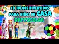 JUEGOS DIVERTIDOS PARA NIÑOS DE PREESCOLAR EN CASA. - YouTube