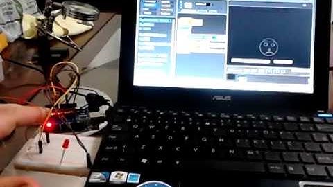 Arduíno - Teste com sensor de luz LDR usando o Scratch com animação