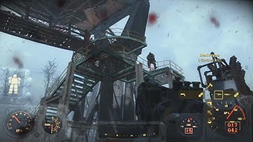 Fallout 4 Epic Modded Assault on satellite array.